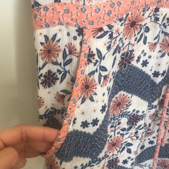 En Elly Jenni Drawstring Tunic XS Boho Chic - Picture 5 of 6